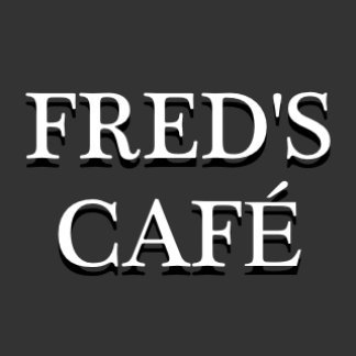 Fred's Cafe logo